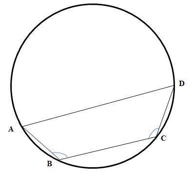 Два угла вписанного в окружность четырехугольника равны 153 и 146 градусов. найдите больший из остав