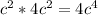 c^2*4c^2=4c^4