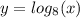 y=log_8(x)