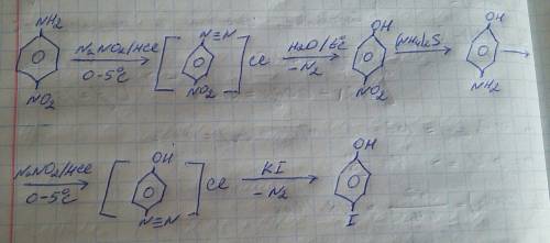 Ломаю голову, . получить из п-нитроанилина п-йодфенол