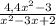 \frac{4,4 x^{2} -3}{ x^{2} -3x+2}