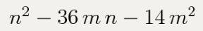 Выражения a) (2m-3n)^2-2(3m+2n)^2 b)16ab(a+3b)-a(5a-2b)^2