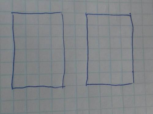 Начерти 4 отрезка по 3 см и 4 отрезка по 2 см, так чтобы они не пересекались и чтобы получилось 5 пр