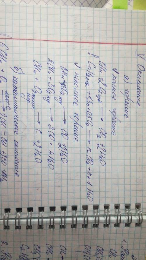 Охарактеризовать свойства алканов, подтвердить их уравнениями реакций (реакция полного разложения, р