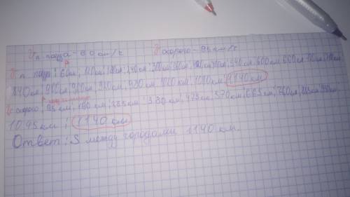 Из двух городов навстречу друг другу выехали два поезда, причём скорый поезд выехал через 35 минут п