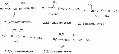 30 напишите структурную формулу всех возможных изомеров c9h20 главная цель которого состоит из 6 ато