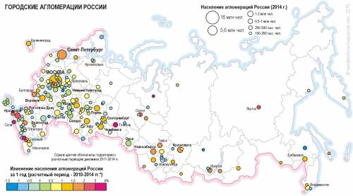 Назовите агломерации на территории россии.