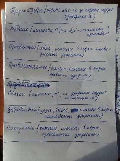 пример: слово: оглянулся объяснение: взгляд, гласные в корне проверяемые ударением примеры: листва-л