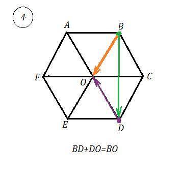 Сумма векторов в 6 угольнике.ab+co+be+dc+bc+do =​