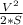 \frac{V^2}{2*S}