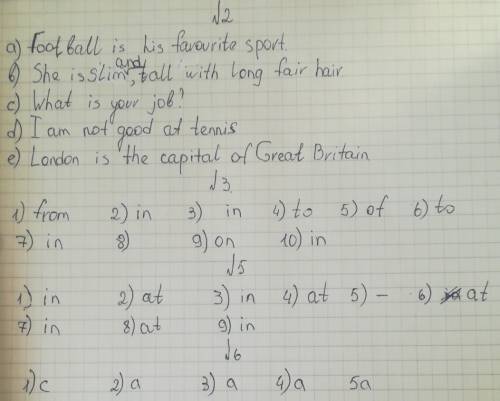 2. put the words in the correct order. a) favourite/football/is/his/sport. b) tall/she/with/long/hai