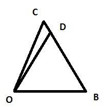 На сколько велик угол doc,если угол dob=a,угол boc=b и a) a=76°,b=84°; b) a=163°,b=176°? люди добрые