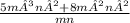 \frac{5m³n²+8m²n²}{mn}