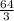 \frac{64}{3}