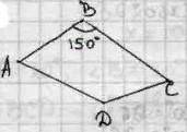 Вчетырёхугольнике abcd известно, что угол b =150°,угол a=c=угол d мне нужен только рисунок без решен