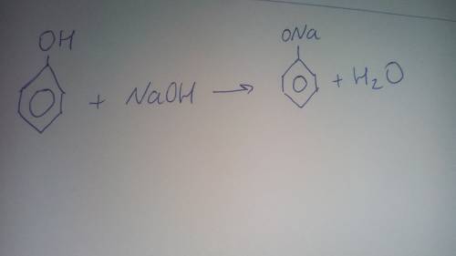 C6h5oh -> с6h5ona , напиши как сделать вот такую реакцию