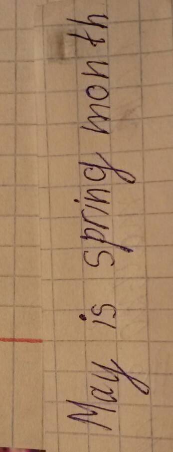 Водном предложении пунктуальная ошибка поставь нужный знак препинания. a. may is a spring month. b.