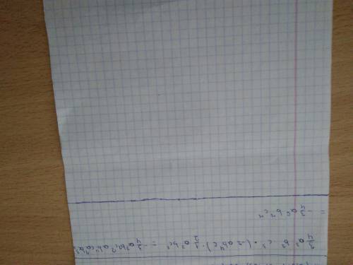 3/4 a^3 b^2 c^3 * (-2 ab^4 c) * 1/2 a^2 b c^3