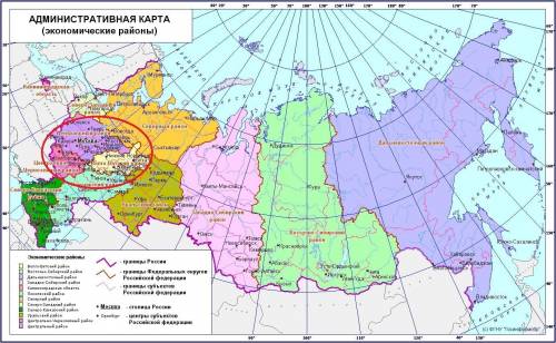 1. в каких природных зонах находится центральная россия? 2. с какими районами граничит центральная р