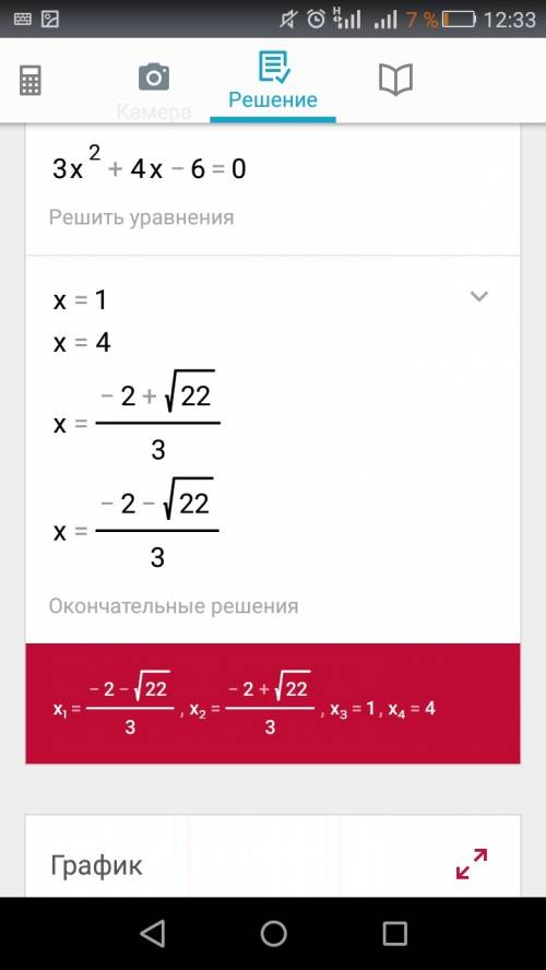 Сколько корней имеет уравнение? 46x+x²+3x⁴-11x³-24=15x²