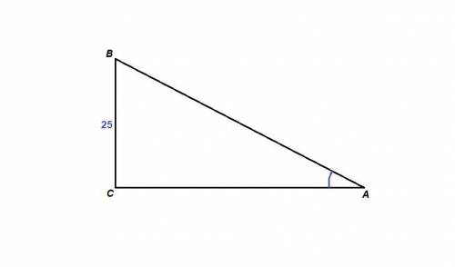 Втреугольнике abc угол c равен 90° bc=25 cosa=12/13 найдите сторону ac