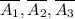 \overline{A_1},\overline{A_2},\overline{A_3}