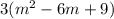 3(m^2-6m+9)