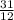 \frac{31}{12}