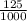 \frac{125}{1000}