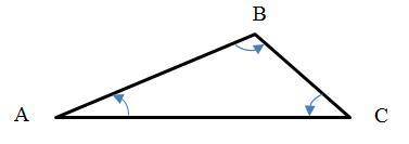 Втреугольнике abc ab больше bc больше ac. найдите угол a, угол b,угол c,если известно , что один из