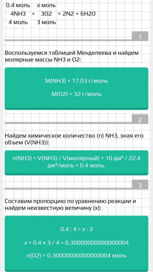 Какой объем (дм3, н.у.) кислорода нужен для полного окисления аммиака объемом 10 дм3 (н. какой объем