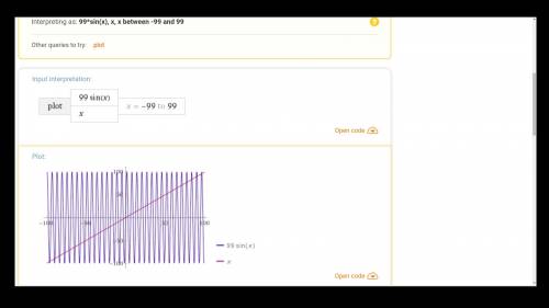 Сколько корней имеет уравнение 99sin x=x?