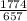 \frac{1774}{657}