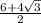 \frac{6+4 \sqrt{3} }{2}