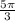 \frac{5\pi}{3}