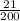 \frac{21}{200}