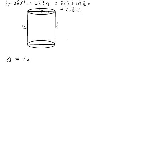 Осевое сечение цилиндра квадрат с площадью 144см2.найдите полную поверхность цилиндра