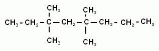2, 2, 4, 5 тетраметилоктан. составьте структурную формулу.