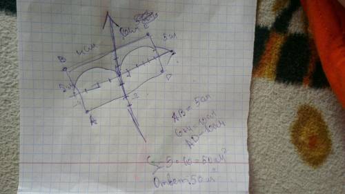 Отметьте на координатной плоскости точки a(–4; -2), b(-4; 3), c(6; 3), d(6; -2). найдите длину отрез