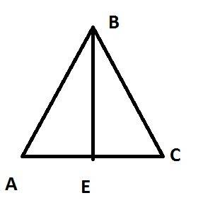 Бічна сторона рівноб.трикутника =15см а основа 18.знайти висоту трикутника проведену до основи