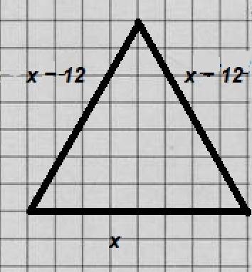 Периметр равнобедренного треугольника равен 45 см, а одна из его сторон больше другой на 12 см.найди