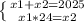 \left \{ {{x1+x2 = 2025} \atop {x1*24=x2}} \right.