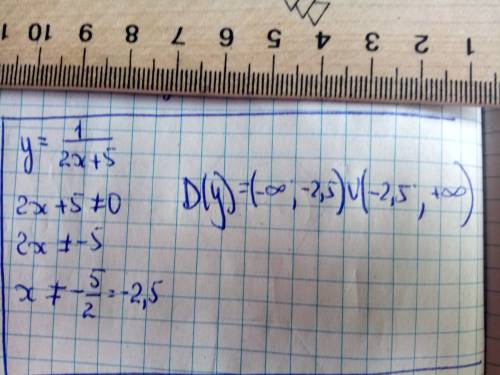 Y=1/2x+5 зайти область визначення функції