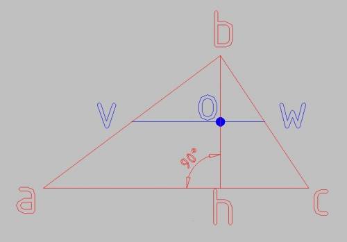 Решить ! ! желательно с рисунком остроугольном треугольнике abc высота bh пересекает отрезок , соеди