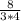 \frac{8}{3*4}