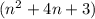 (n^{2} +4n+3)