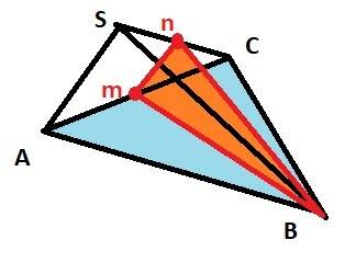 Избивает, требует решения, 40 дан треугольник abc и точка s которая не принадлежит его плоскости. то