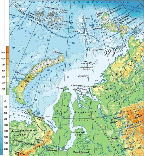 План описания моря ( карское море) 1. название моря (это понятно). 2. название океана, в состав кото