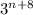 {3}^{n + 8}