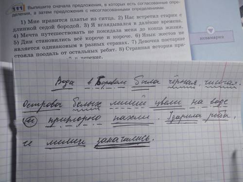 Вода в боровом была черная , чистая. острова белых лилий цвели на воде и приторно пахли. ударила рыб